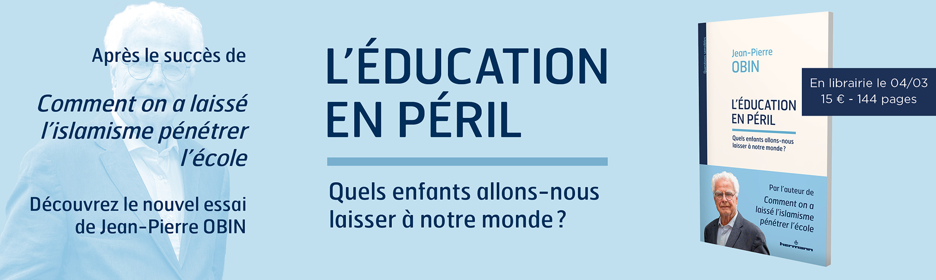 L’éducation en péril de Jean-Pierre Obin